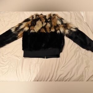Say What? Women's Multicolor Teddy Jacket